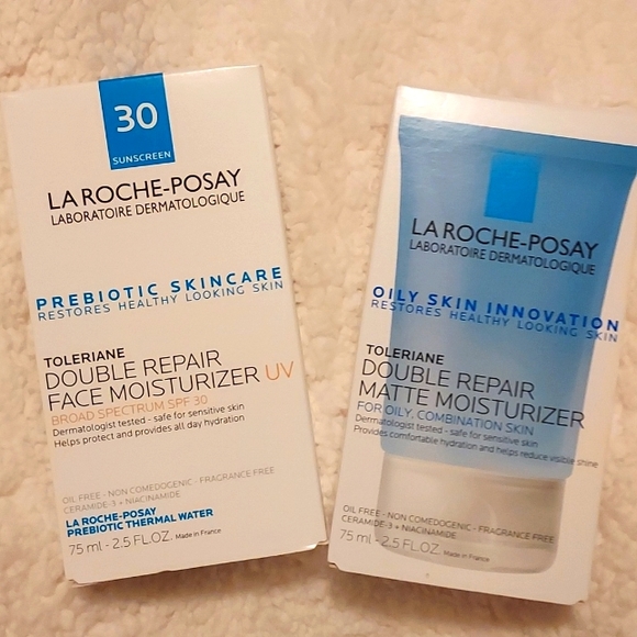 La RochePosay Skincare La Roche Posay Set Of 2 Face Moisturizers